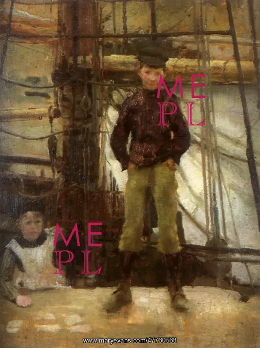  : Two Children on Deck