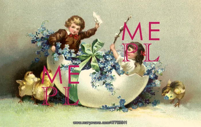  : Children in Eggshell
