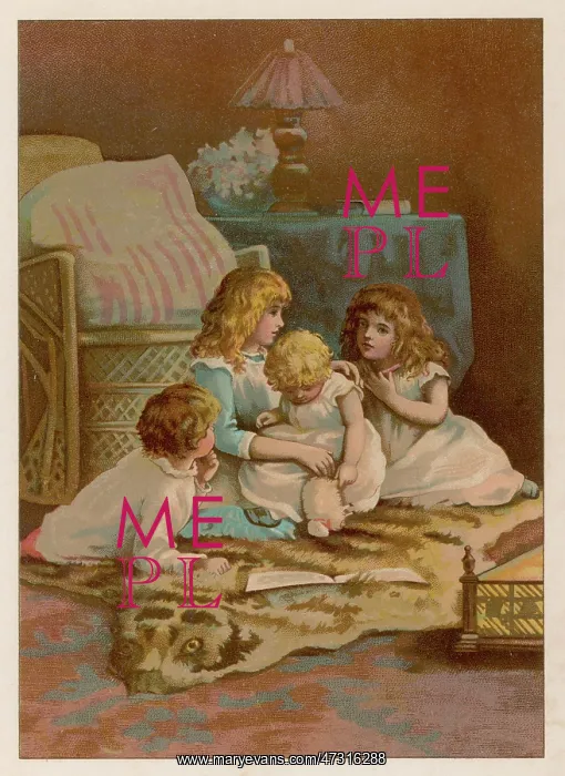  : CHILDREN AT FIRESIDE