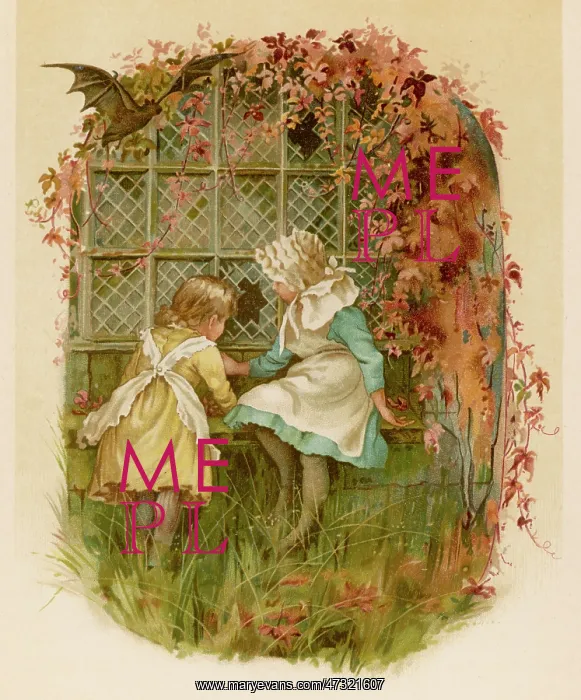  : CHILDREN / GARDEN 1889