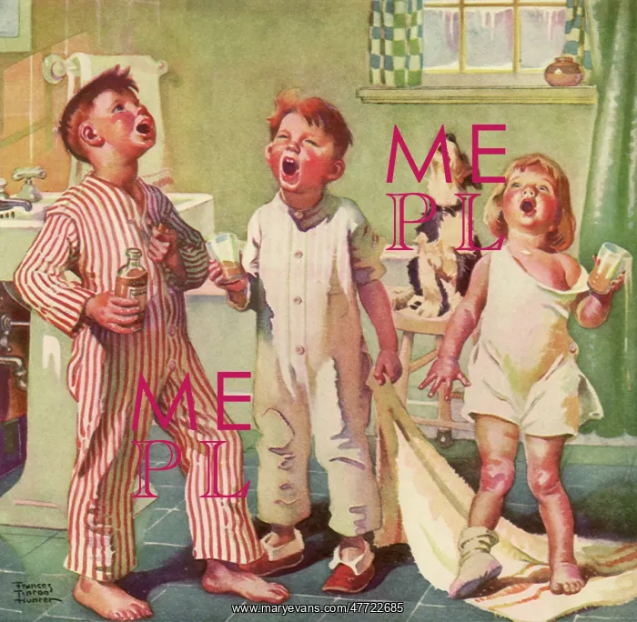 : Children Gargling : Children Gargling
