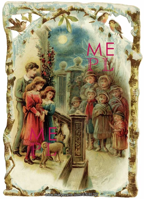 : Children Hearing Carols : Children Hearing Carols