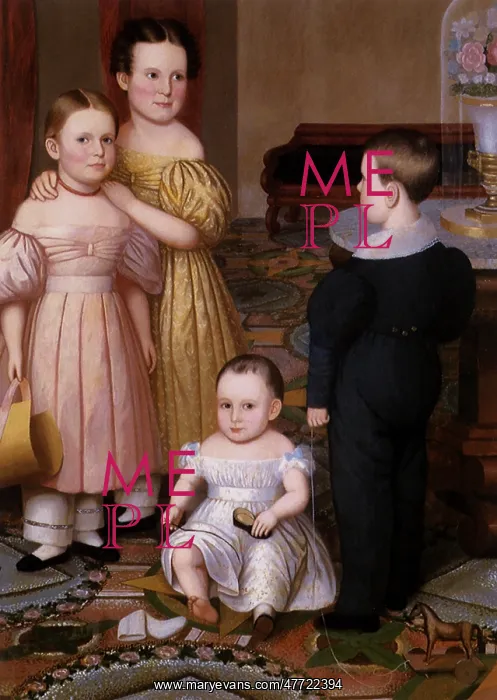  : Children in an Interior