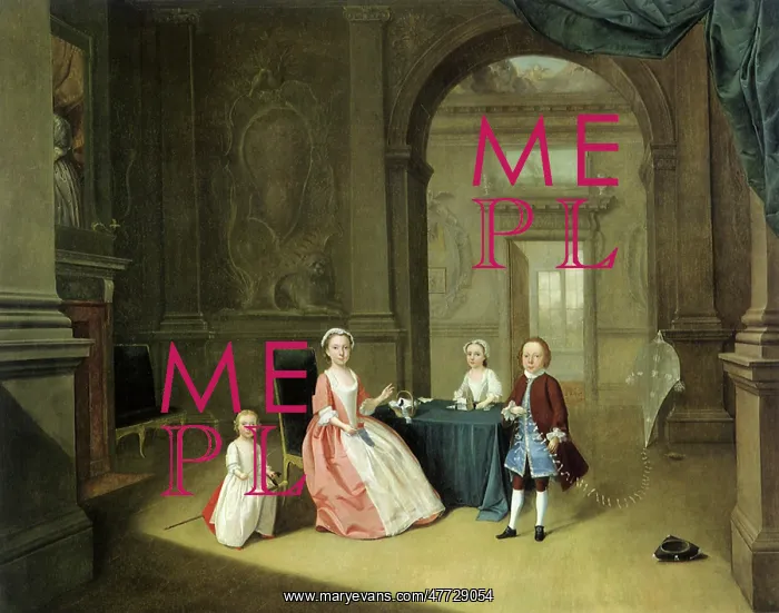  : Children in an Interior