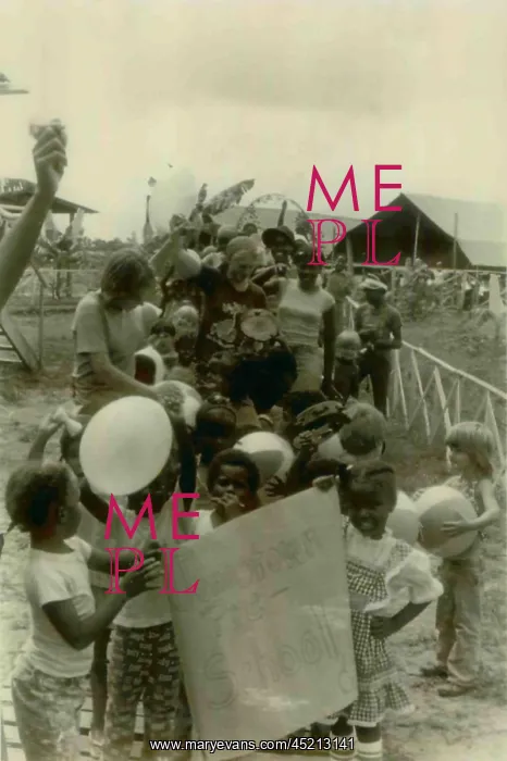: Children from the Jonestown Pre-School in ? : Children from the Jonestown Pre-School in ?