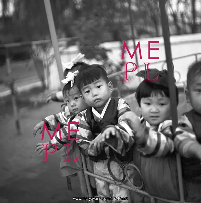 : Children in Kindergarten, Pyongyang, North Korea : Children in Kindergarten, Pyongyang, North Korea