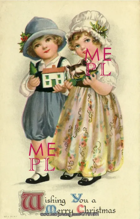  : Children with Miniatures