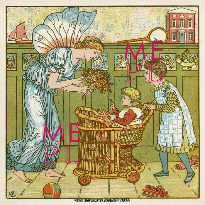 : Children in Nursery 1878 : Children in Nursery 1878