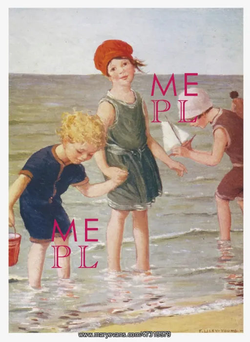  : CHILDREN PADDLING