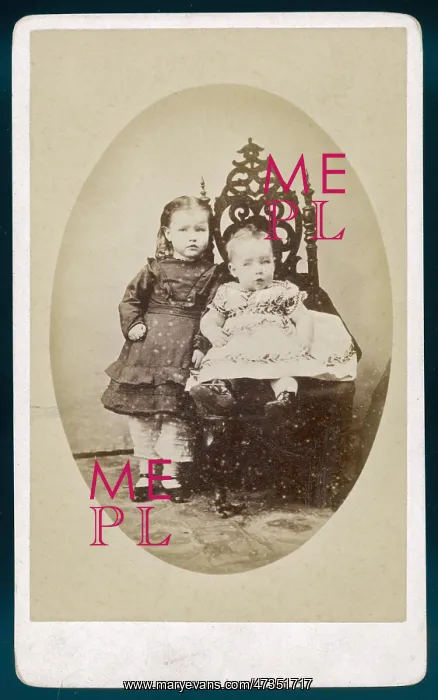 : CHILDREN / PHOTO / 1870S : CHILDREN / PHOTO / 1870S