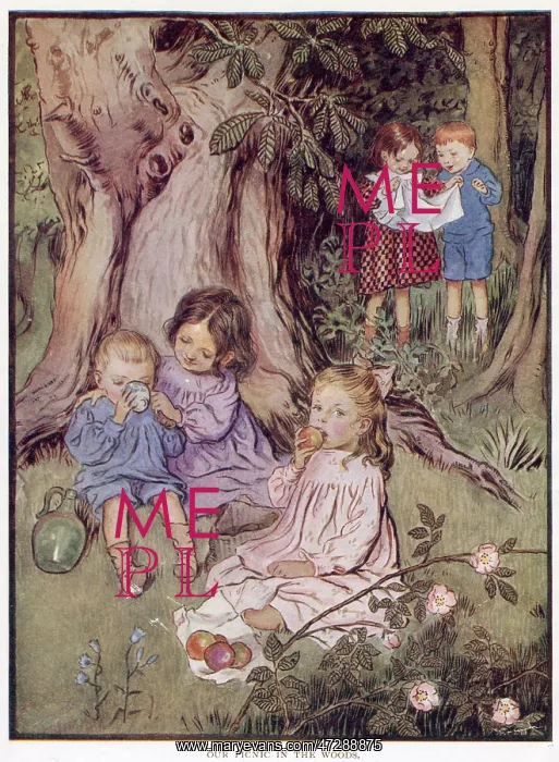  : Children Picnicking 1910