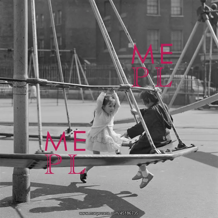 : Children In A Playground : Children In A Playground