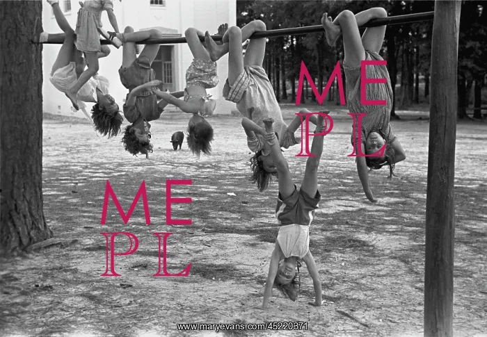 : Children playing at a playground, Irwinville ? : Children playing at a playground, Irwinville ?