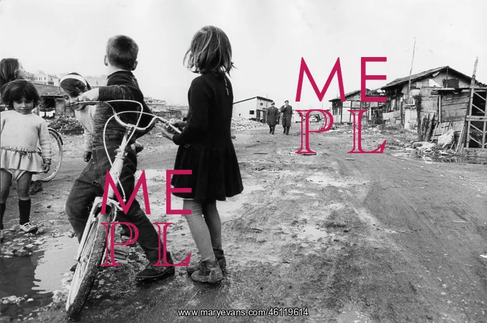 : Children playing on wasteland, Italy : Children playing on wasteland, Italy