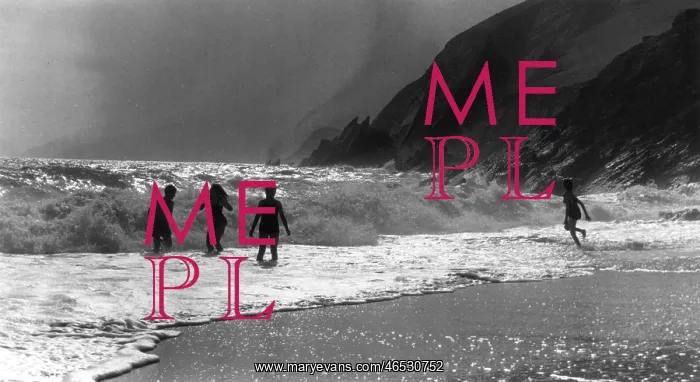  : Children playing in the waves