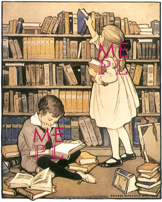 : Children Reading : Children Reading