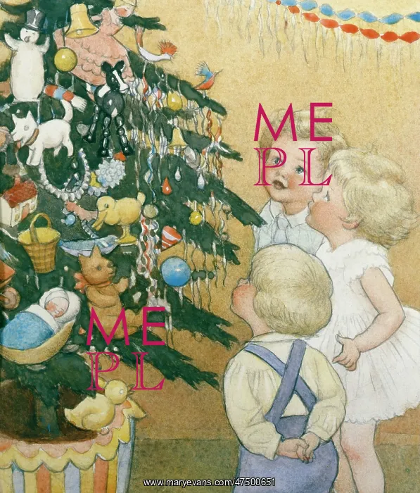 : Children round the Christmas Tree : Children round the Christmas Tree