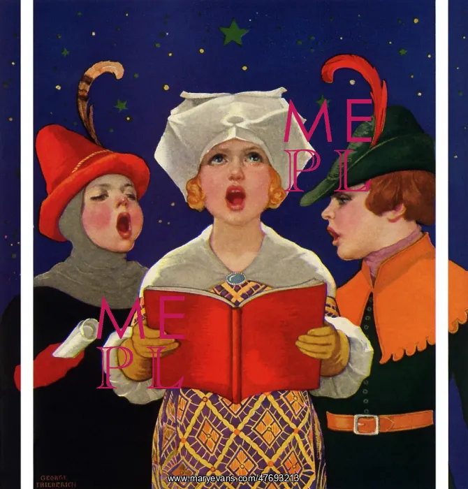 : Three Children sing Carols : Three Children sing Carols
