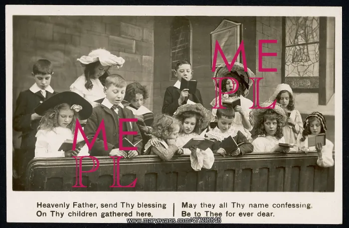 : Children Sing in Church : Children Sing in Church