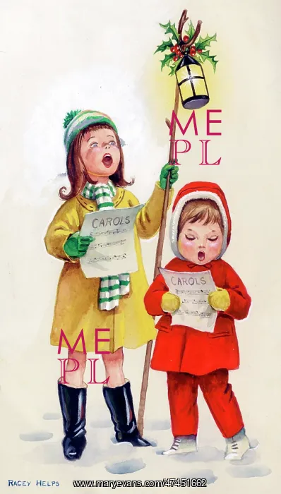  : Children singing carols