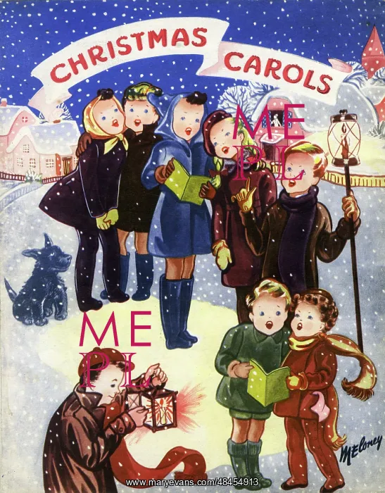  : Children singing Christmas Carols