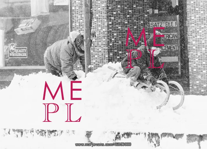 : Children with a sled in Vienna 1976 : Children with a sled in Vienna 1976