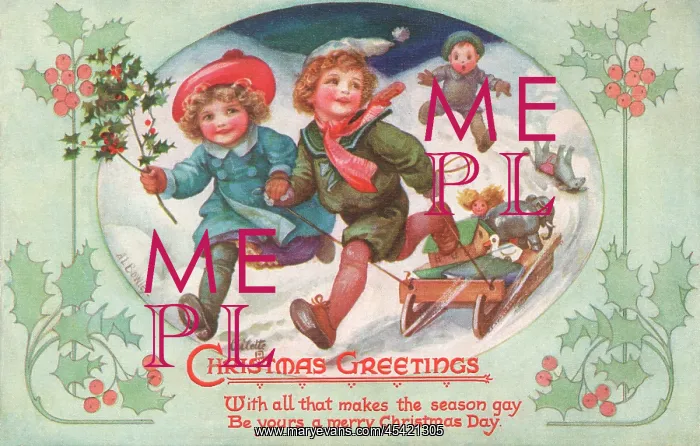 : Children & Their Sleigh : Children & Their Sleigh