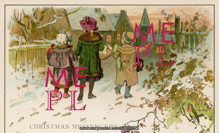  : Children in the snow, 1893