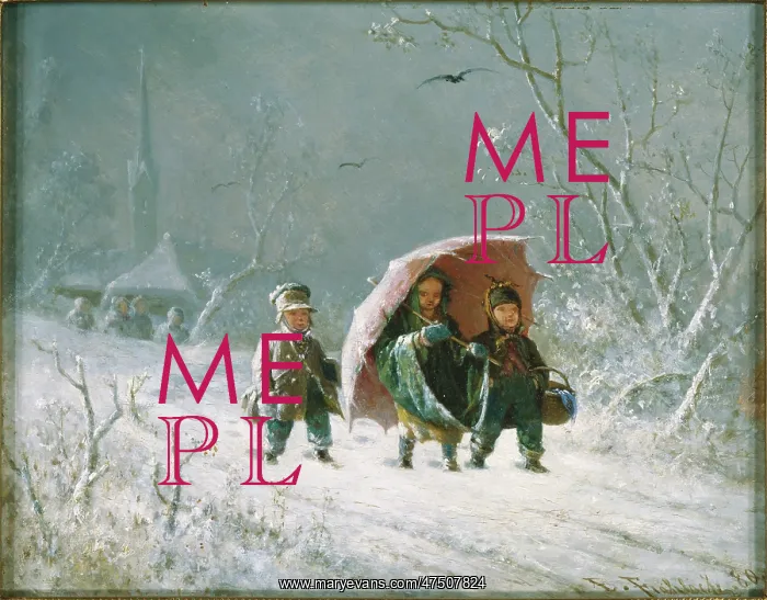 : Children in the Snow : Children in the Snow