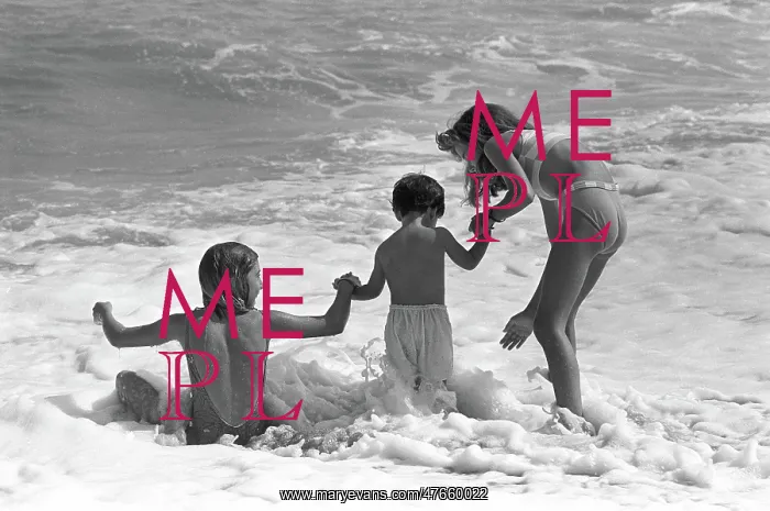 : Children in surf, Costa del Sol : Children in surf, Costa del Sol