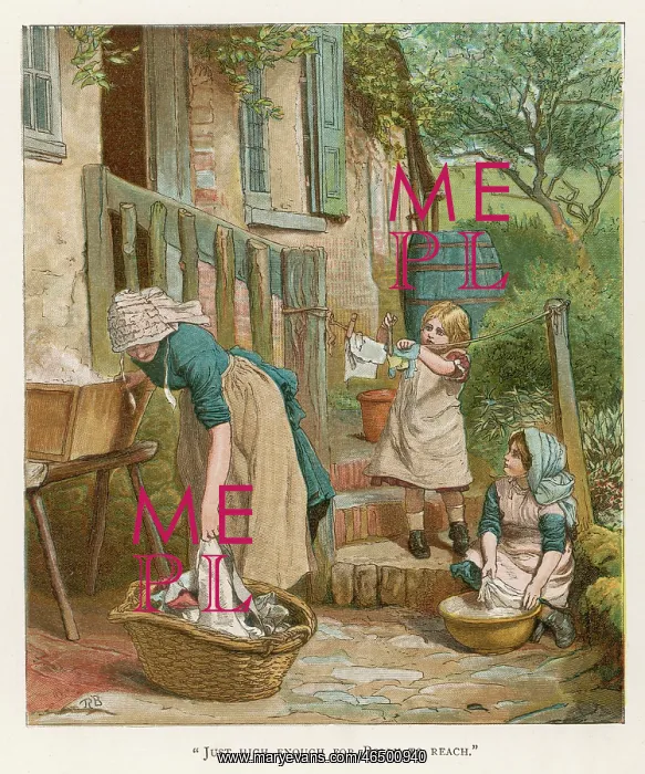 : Children Wash Clothes : Children Wash Clothes