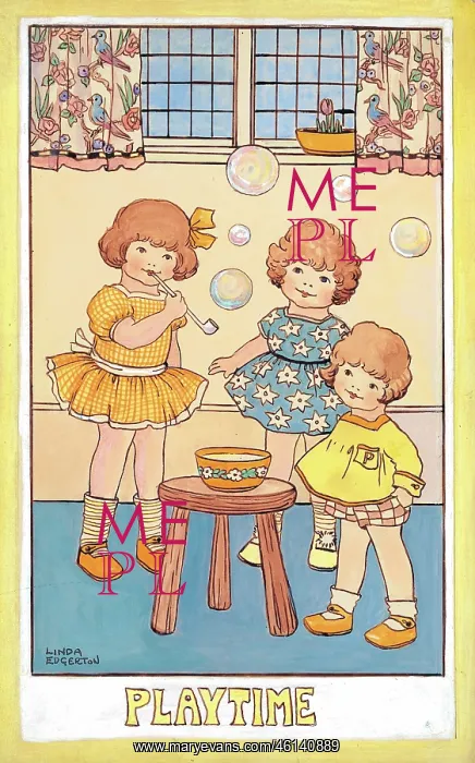 : Children in watercolour : Children in watercolour