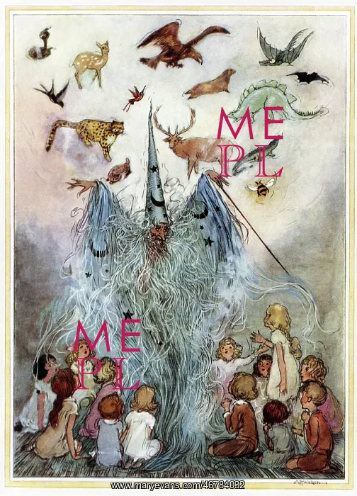 : Children and the Wizard : Children and the Wizard