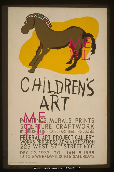 : Children's art Paintings, murals, prints, sculpture, craftwo : Children's art Paintings, murals, prints, sculpture, craftwo