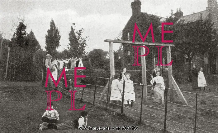 : Children's Convalescent Home, Wilby, Northants - Swing : Children's Convalescent Home, Wilby, Northants - Swing