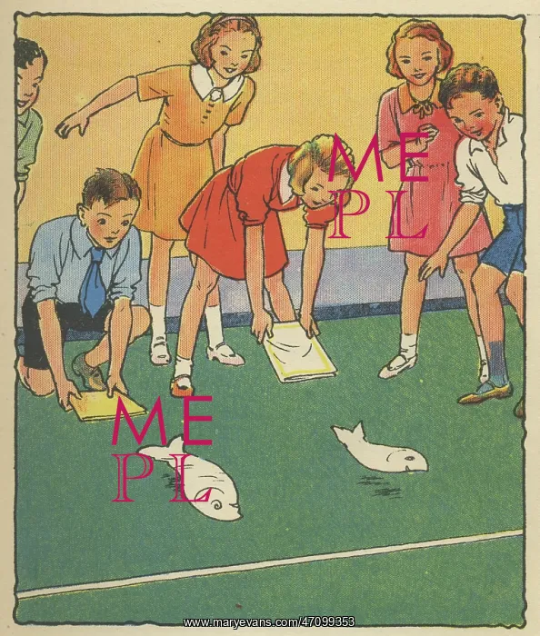 : Children's party games - Flap the Kipper : Children's party games - Flap the Kipper