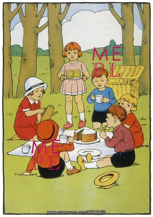  : CHILDRENS PICNIC 1920S