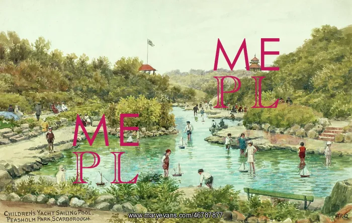 : Children's Pool, Peasholm Park, Scarborough, North Yorkshire : Children's Pool, Peasholm Park, Scarborough, North Yorkshire