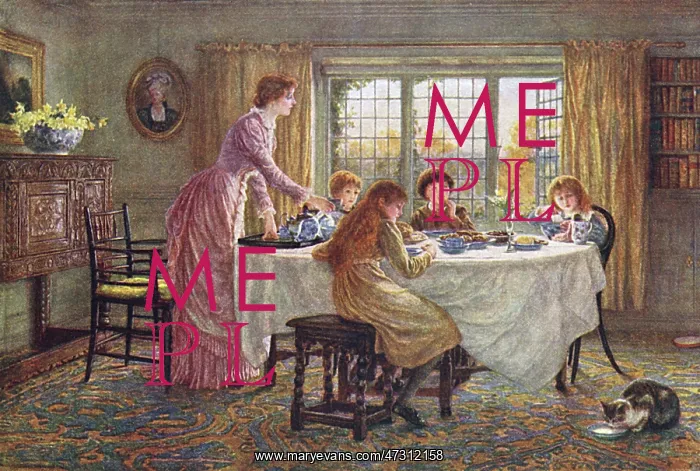 : CHILDREN'S TEA 1882 : CHILDREN'S TEA 1882