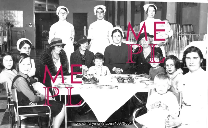 : Children's ward tea party : Children's ward tea party
