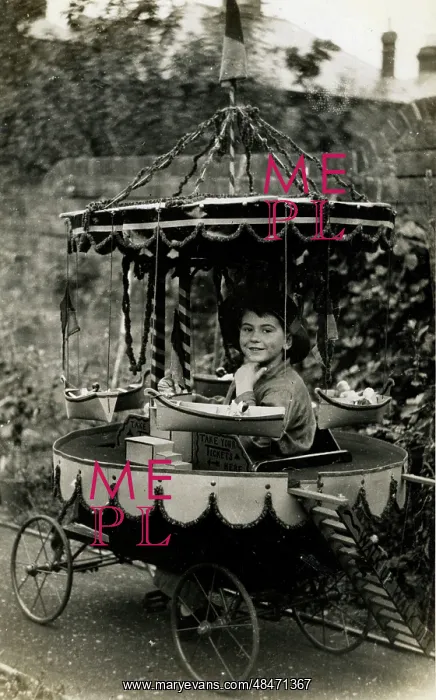 : Child's Fairground Stall, England : Child's Fairground Stall, England