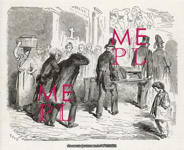 : CHILD'S FUNERAL, PARIS : CHILD'S FUNERAL, PARIS