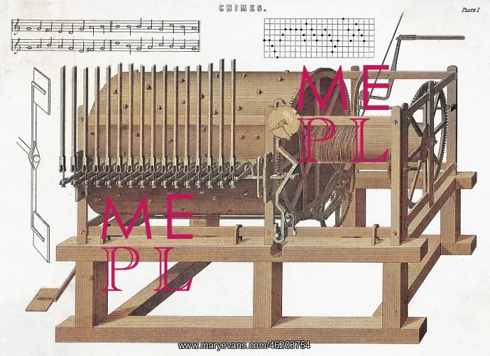 : Chimes. An automated musical instrument that chimes : Chimes. An automated musical instrument that chimes