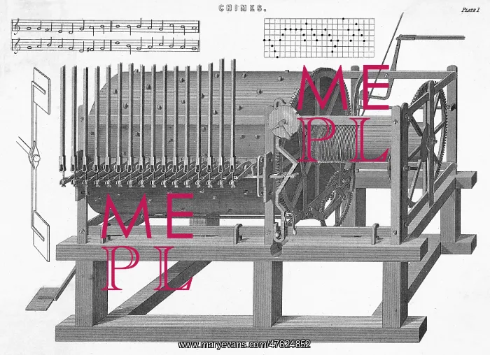 : Chimes. An automated musical instrument that chimes : Chimes. An automated musical instrument that chimes