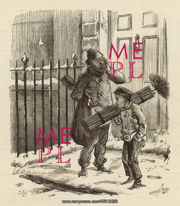 : CHIMNEY SWEEPS 1866 : CHIMNEY SWEEPS 1866