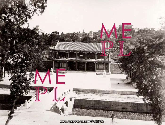 : China c.1880s - Longevity Hill, Summer palace : China c.1880s - Longevity Hill, Summer palace