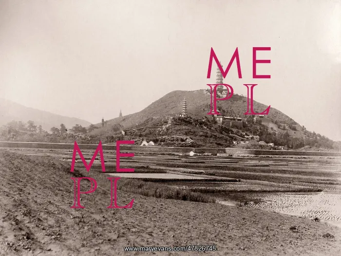  : China c.1880s - view, probably Peking, Beijing area