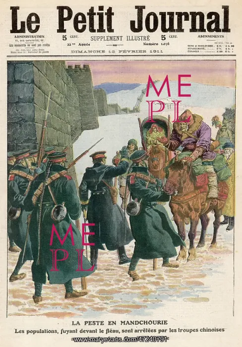 : CHINA CHOLERA 1911 : CHINA CHOLERA 1911