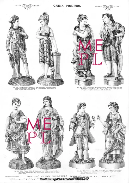 : China Figures, Plate 84 : China Figures, Plate 84