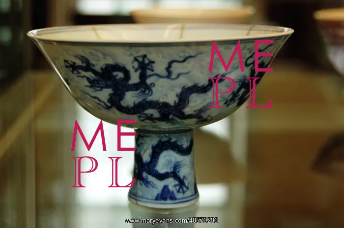  : China. Underglazee blue cups. Ming dynasty, Xuande period (1